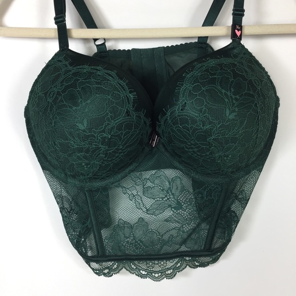 Victoria’s Secret Bombshell Lace Bustier Top 36C - Picture 5 of 13